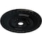 Ekena Millwork Sunflower Ceiling Medallion (Canopies up to 5 5/8"), 29 1/2"OD x 3 5/8"ID x 1 5/8"P, Black Pearl CM29SFBPS - alternate 2